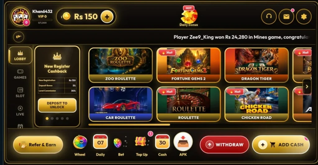 ZEE9 Game 